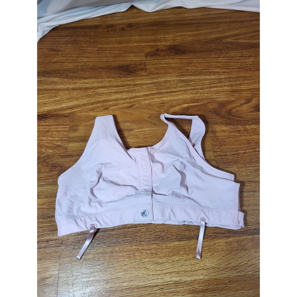 MASTHEAD Women's Pink ELIZABETH Surgical Bra Mastectomy Breast Surgery Medium